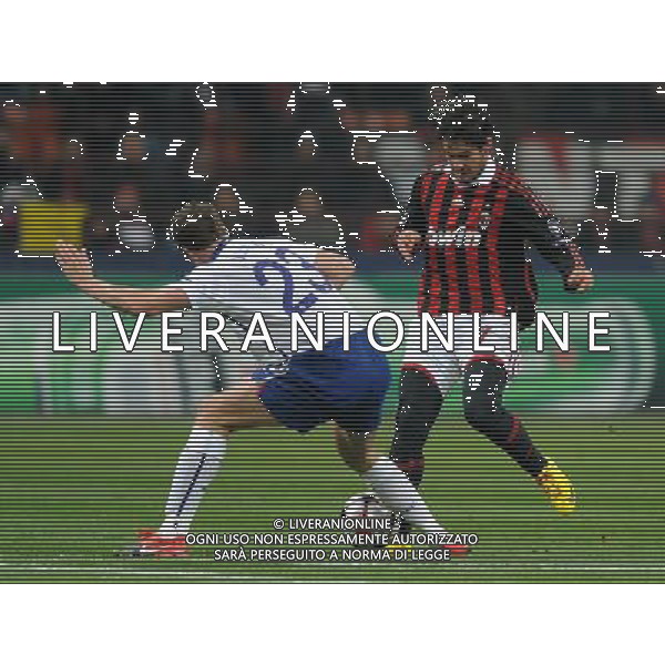 Champions League 2009/2010 Ottavi di Finale Milano - 16.02.2010 Milan-Manchester United Nella Foto:PATO-EVANS /Ph.Vitez-Ag. Aldo Liverani