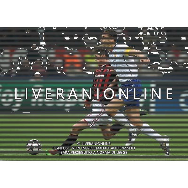 Champions League 2009/2010 Ottavi di Finale Milano - 16.02.2010 Milan-Manchester United Nella Foto:OCCASIONE HUNTELAAR /Ph.Vitez-Ag. Aldo Liverani