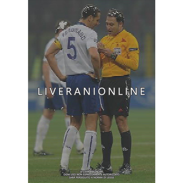 Champions League 2009/2010 Ottavi di Finale Milano - 16.02.2010 Milan-Manchester United Nella Foto:FERDINAND AMMONITO /Ph.Vitez-Ag. Aldo Liverani