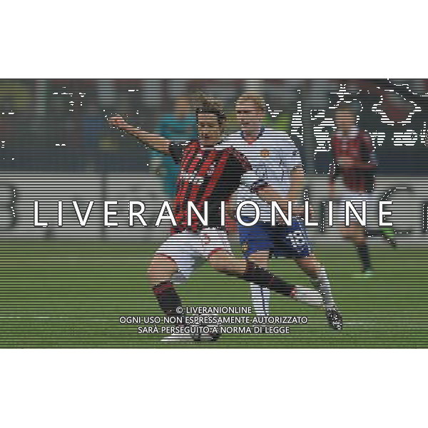 Champions League 2009/2010 Ottavi di Finale Milano - 16.02.2010 Milan-Manchester United Nella Foto:AMBROSINI MASSIMO /Ph.Vitez-Ag. Aldo Liverani