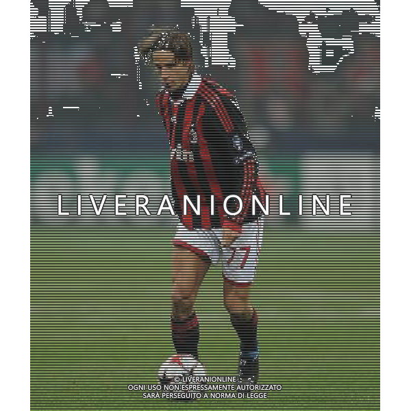 Champions League 2009/2010 Ottavi di Finale Milano - 16.02.2010 Milan-Manchester United Nella Foto:ANTONINI LUCA /Ph.Vitez-Ag. Aldo Liverani