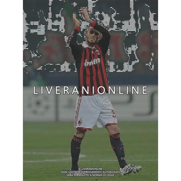 Champions League 2009/2010 Ottavi di Finale Milano - 16.02.2010 Milan-Manchester United Nella Foto:BECKHAM DAVID /Ph.Vitez-Ag. Aldo Liverani