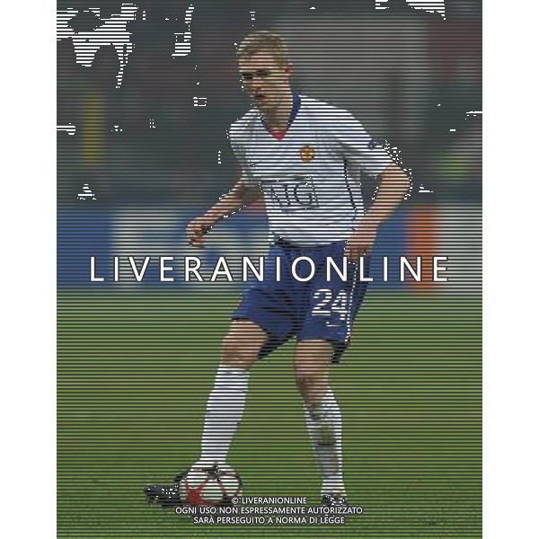 Champions League 2009/2010 Ottavi di Finale Milano - 16.02.2010 Milan-Manchester United Nella Foto:FLETCHER DARREN /Ph.Vitez-Ag. Aldo Liverani