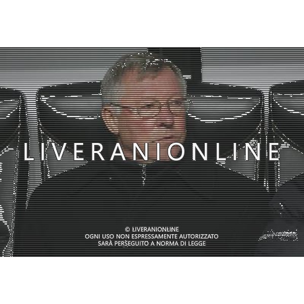 Milano 16-02-2010 Champions League 2009/2010 milan-manchester united 2:3 nella foto sir alex ferguson ph marco luzzani/ag aldo liverani s.a.s.