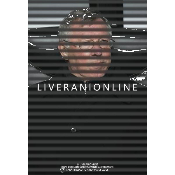 Milano 16-02-2010 Champions League 2009/2010 milan-manchester united 2:3 nella foto sir alex ferguson ph marco luzzani/ag aldo liverani s.a.s.