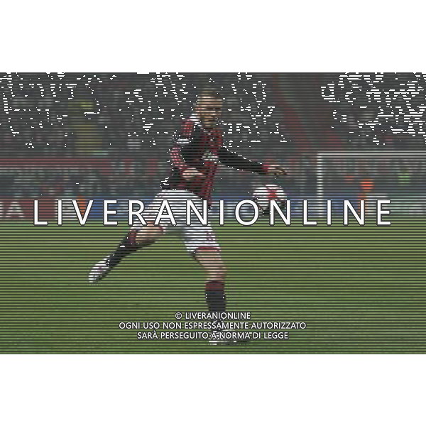 Milano 16-02-2010 Champions League 2009/2010 milan-manchester united 2:3 nella foto david beckham ph marco luzzani/ag aldo liverani s.a.s.