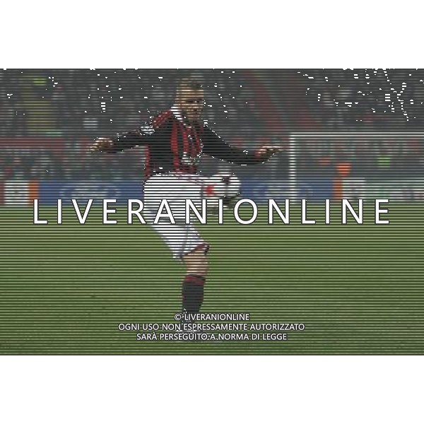 Milano 16-02-2010 Champions League 2009/2010 milan-manchester united 2:3 nella foto david beckham ph marco luzzani/ag aldo liverani s.a.s.