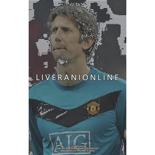 Milano 16-02-2010 Champions League 2009/2010 milan-manchester united 2:3 nella foto edwin van der sar ph marco luzzani/ag aldo liverani s.a.s.