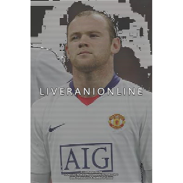 Milano 16-02-2010 Champions League 2009/2010 milan-manchester united 2:3 nella foto wayne rooney ph marco luzzani/ag aldo liverani s.a.s.