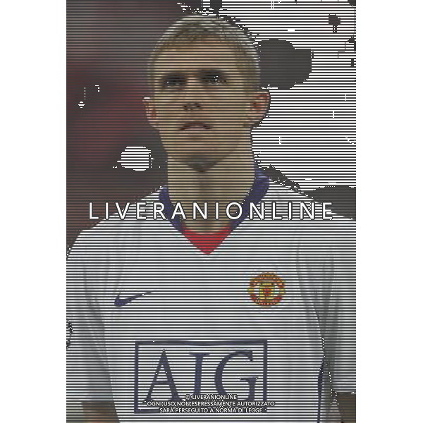 Milano 16-02-2010 Champions League 2009/2010 milan-manchester united 2:3 nella foto darren fletcher ph marco luzzani/ag aldo liverani s.a.s.