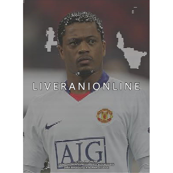 Milano 16-02-2010 Champions League 2009/2010 milan-manchester united 2:3 nella foto patrice evra ph marco luzzani/ag aldo liverani s.a.s.