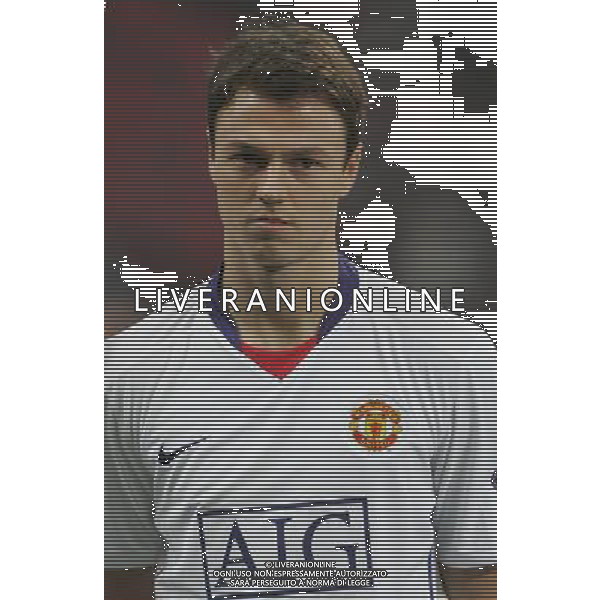 Milano 16-02-2010 Champions League 2009/2010 milan-manchester united 2:3 nella foto jonny evans ph marco luzzani/ag aldo liverani s.a.s.