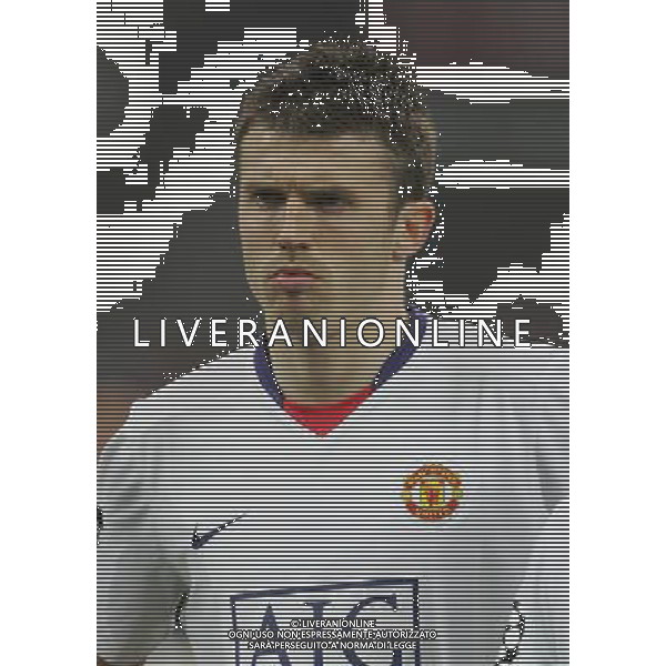 Milano 16-02-2010 Champions League 2009/2010 milan-manchester united 2:3 nella foto michael carrick ph marco luzzani/ag aldo liverani s.a.s.