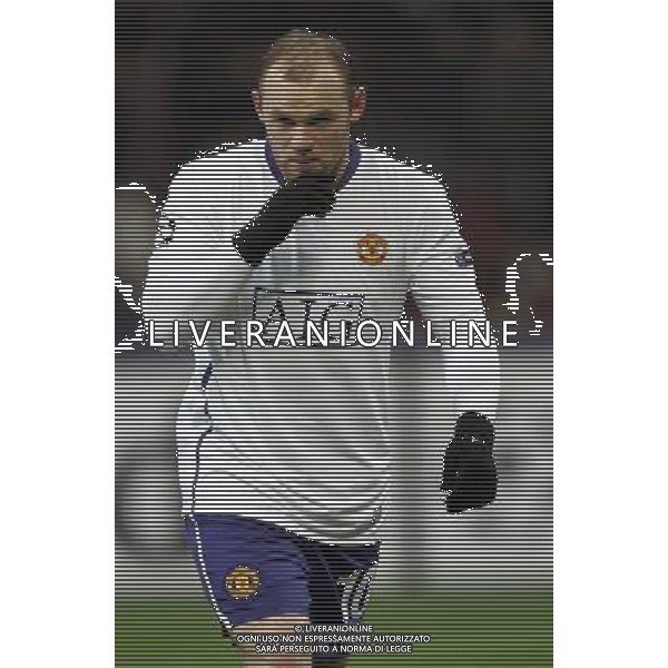 Milano 16-02-2010 Champions League 2009/2010 milan-manchester united 2:3 nella foto wayne rooney ph marco luzzani/ag aldo liverani s.a.s.