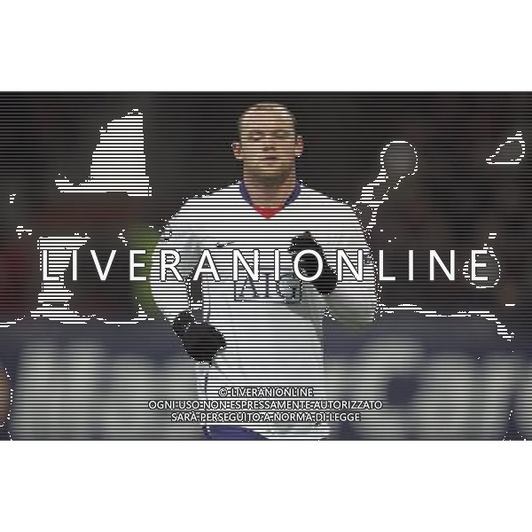 Milano 16-02-2010 Champions League 2009/2010 milan-manchester united 2:3 nella foto wayne rooney ph marco luzzani/ag aldo liverani s.a.s.