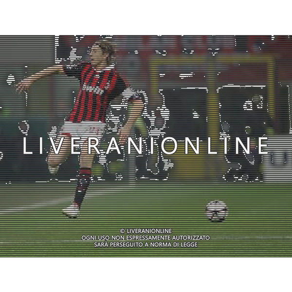 Milano 16-02-2010 Champions League 2009/2010 milan-manchester united 2:3 nella foto massimo ambrosini ph marco luzzani/ag aldo liverani s.a.s.