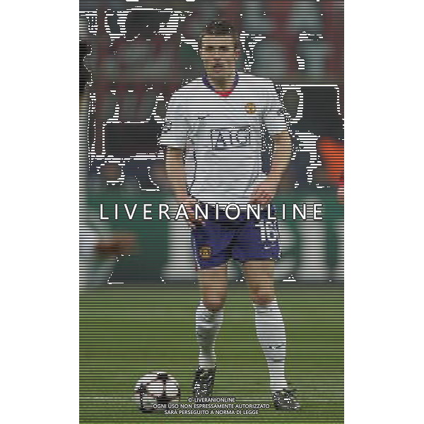 Milano 16-02-2010 Champions League 2009/2010 milan-manchester united 2:3 nella foto michael carrick ph marco luzzani/ag aldo liverani s.a.s.