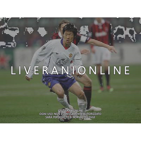 Milano 16-02-2010 Champions League 2009/2010 milan-manchester united 2:3 nella foto ji-sung park ph marco luzzani/ag aldo liverani s.a.s.