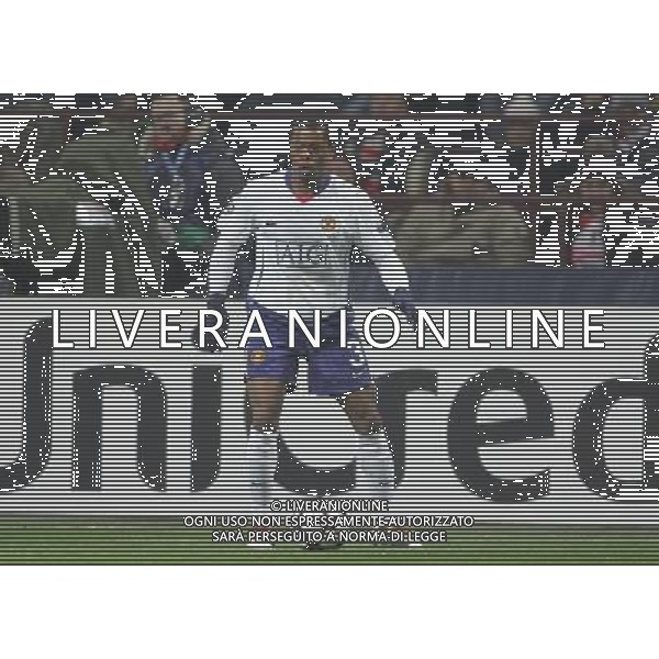 Milano 16-02-2010 Champions League 2009/2010 milan-manchester united 2:3 nella foto patrice evra ph marco luzzani/ag aldo liverani s.a.s.