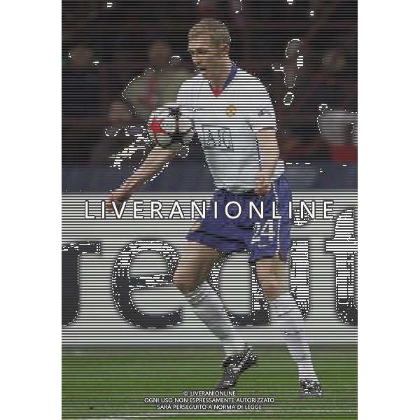 Milano 16-02-2010 Champions League 2009/2010 milan-manchester united 2:3 nella foto darren fletcher ph marco luzzani/ag aldo liverani s.a.s.