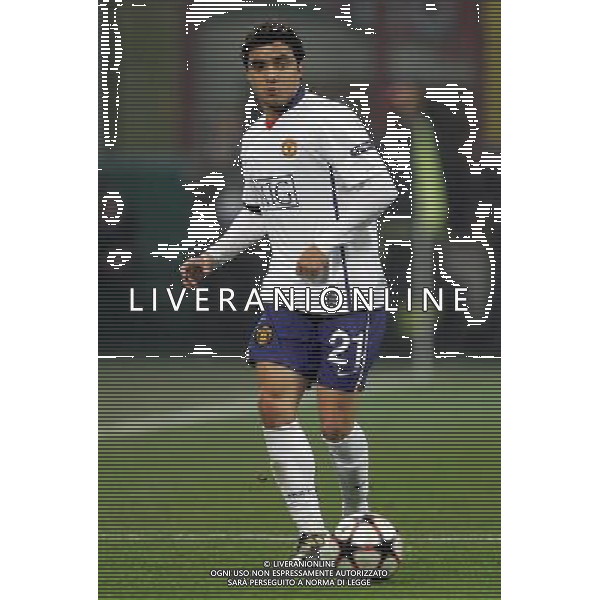 Milano 16-02-2010 Champions League 2009/2010 milan-manchester united 2:3 nella foto rafael ph marco luzzani/ag aldo liverani s.a.s.