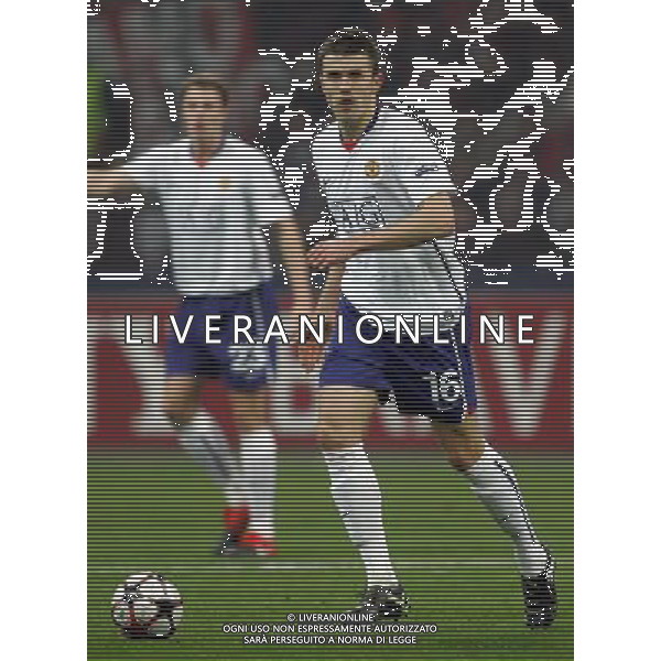 Milano 16-02-2010 Champions League 2009/2010 milan-manchester united 2:3 nella foto michael carrick ph marco luzzani/ag aldo liverani s.a.s.