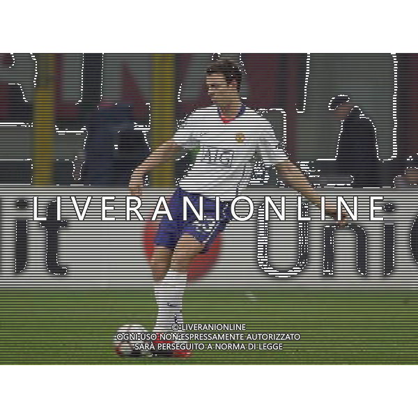 Milano 16-02-2010 Champions League 2009/2010 milan-manchester united 2:3 nella foto jonny evans ph marco luzzani/ag aldo liverani s.a.s.