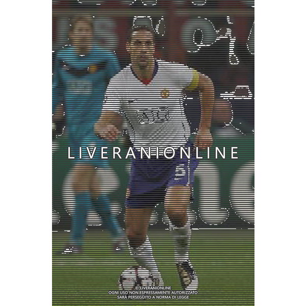 Milano 16-02-2010 Champions League 2009/2010 milan-manchester united 2:3 nella foto rio ferdinand ph marco luzzani/ag aldo liverani s.a.s.