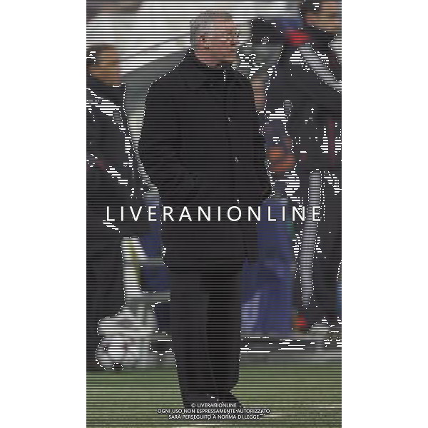 Milano 16-02-2010 Champions League 2009/2010 milan-manchester united 2:3 nella foto sir alex ferguson ph marco luzzani/ag aldo liverani s.a.s.