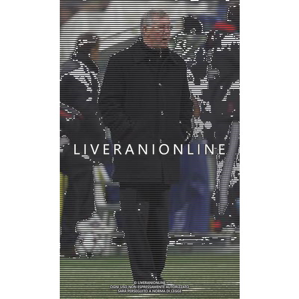 Milano 16-02-2010 Champions League 2009/2010 milan-manchester united 2:3 nella foto sir alex ferguson ph marco luzzani/ag aldo liverani s.a.s.