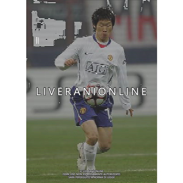 Milano 16-02-2010 Champions League 2009/2010 milan-manchester united 2:3 nella foto ji-sung park ph marco luzzani/ag aldo liverani s.a.s.