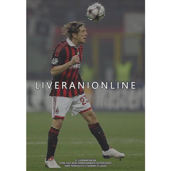 Milano 16-02-2010 Champions League 2009/2010 milan-manchester united 2:3 nella foto massimo ambrosini ph marco luzzani/ag aldo liverani s.a.s.