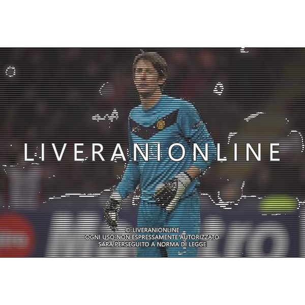 Milano 16-02-2010 Champions League 2009/2010 milan-manchester united 2:3 nella foto edwin van der sar ph marco luzzani/ag aldo liverani s.a.s.