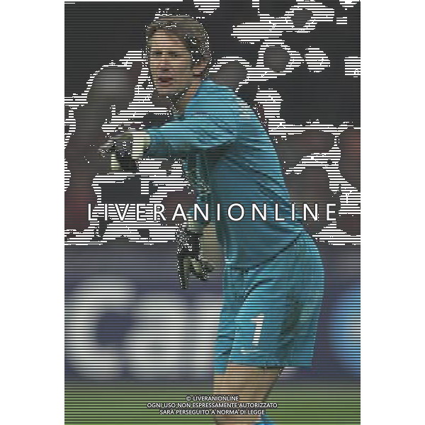 Milano 16-02-2010 Champions League 2009/2010 milan-manchester united 2:3 nella foto edwin van der sar ph marco luzzani/ag aldo liverani s.a.s.