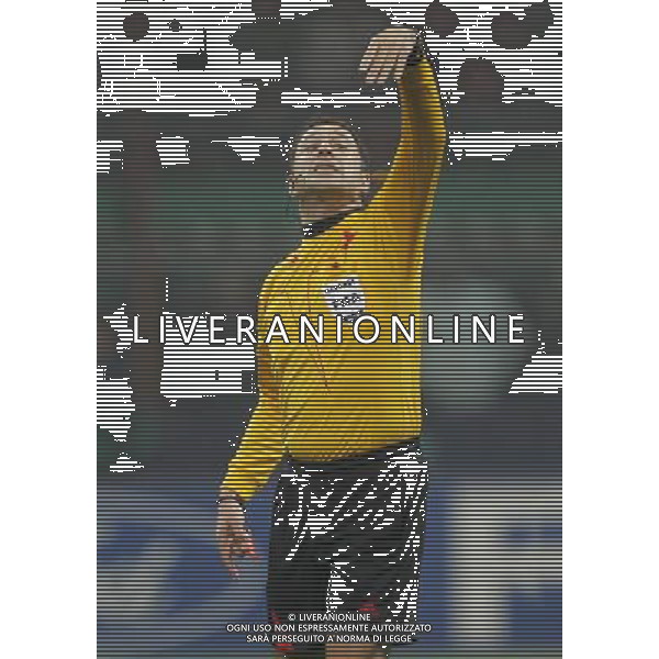 Milano 16-02-2010 Champions League 2009/2010 milan-manchester united 2:3 nella foto arbitro olegario benquerenca ph marco luzzani/ag aldo liverani s.a.s.