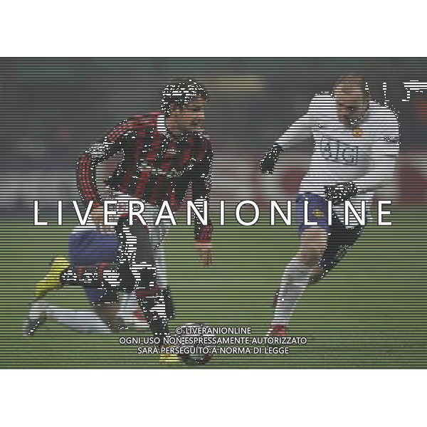 Milano 16-02-2010 Champions League 2009/2010 milan-manchester united 2:3 nella foto wayne rooney e pato ph marco luzzani/ag aldo liverani s.a.s.