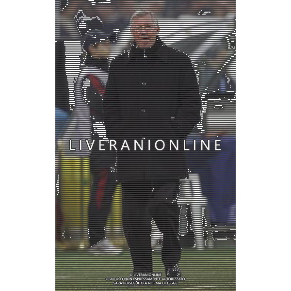 Milano 16-02-2010 Champions League 2009/2010 milan-manchester united 2:3 nella foto sir alex ferguson ph marco luzzani/ag aldo liverani s.a.s.