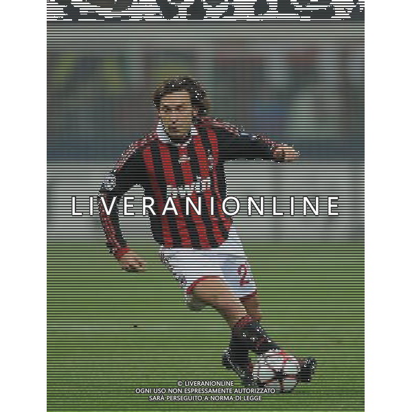 Champions League 2009/2010 Ottavi di Finale Milano - 16.02.2010 Milan-Manchester United Nella Foto:PIRLO ANDREA /Ph.Vitez-Ag. Aldo Liverani
