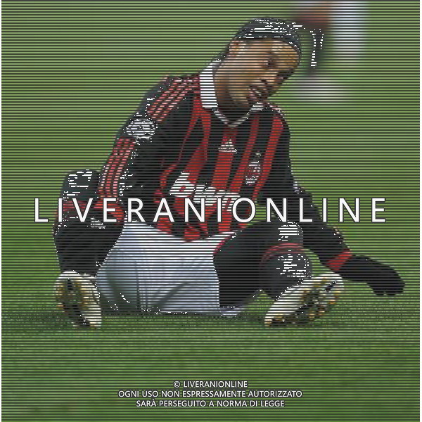 Champions League 2009/2010 Ottavi di Finale Milano - 16.02.2010 Milan-Manchester United Nella Foto:RONALDINHO /Ph.Vitez-Ag. Aldo Liverani