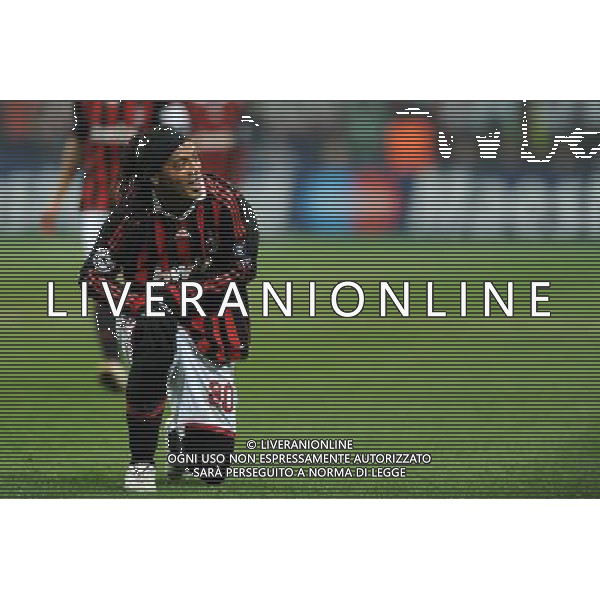 Champions League 2009/2010 Ottavi di Finale Milano - 16.02.2010 Milan-Manchester United Nella Foto:RONALDINHO /Ph.Vitez-Ag. Aldo Liverani