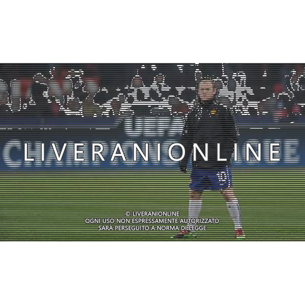 Champions League 2009/2010 Ottavi di Finale Milano - 16.02.2010 Milan-Manchester United Nella Foto:ROONEY WAYNE /Ph.Vitez-Ag. Aldo Liverani