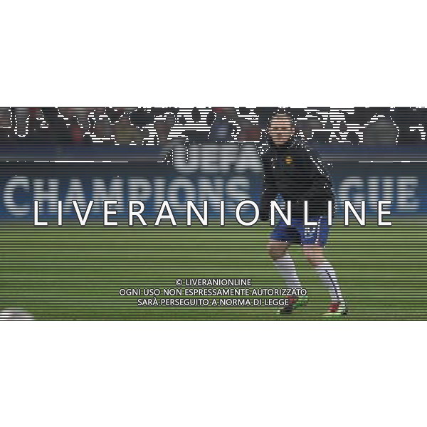 Champions League 2009/2010 Ottavi di Finale Milano - 16.02.2010 Milan-Manchester United Nella Foto:ROONEY WAYNE /Ph.Vitez-Ag. Aldo Liverani