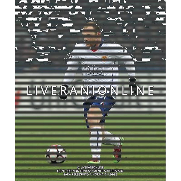 Champions League 2009/2010 Ottavi di Finale Milano - 16.02.2010 Milan-Manchester United Nella Foto:ROONEY WAYNE /Ph.Vitez-Ag. Aldo Liverani