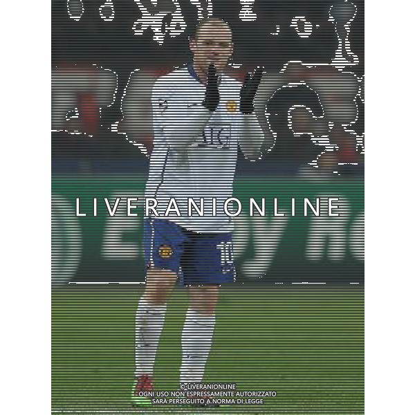 Champions League 2009/2010 Ottavi di Finale Milano - 16.02.2010 Milan-Manchester United Nella Foto:ROONEY WAYNE /Ph.Vitez-Ag. Aldo Liverani