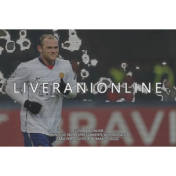 Champions League 2009/2010 Ottavi di Finale Milano - 16.02.2010 Milan-Manchester United Nella Foto:ROONEY WAYNE /Ph.Vitez-Ag. Aldo Liverani