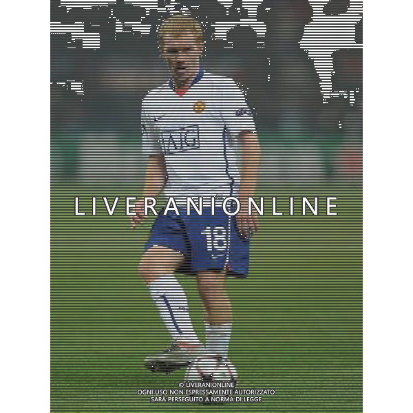 Champions League 2009/2010 Ottavi di Finale Milano - 16.02.2010 Milan-Manchester United Nella Foto:SCHOLES PAUL /Ph.Vitez-Ag. Aldo Liverani