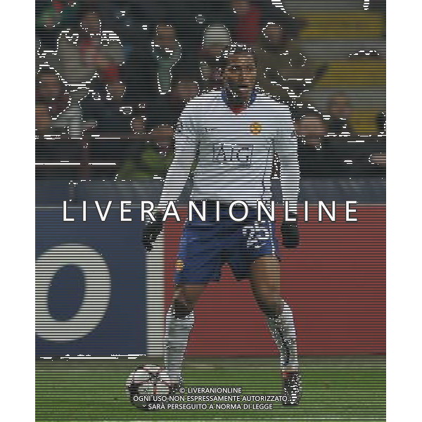 Champions League 2009/2010 Ottavi di Finale Milano - 16.02.2010 Milan-Manchester United Nella Foto:VALENCIA ANTONIO /Ph.Vitez-Ag. Aldo Liverani