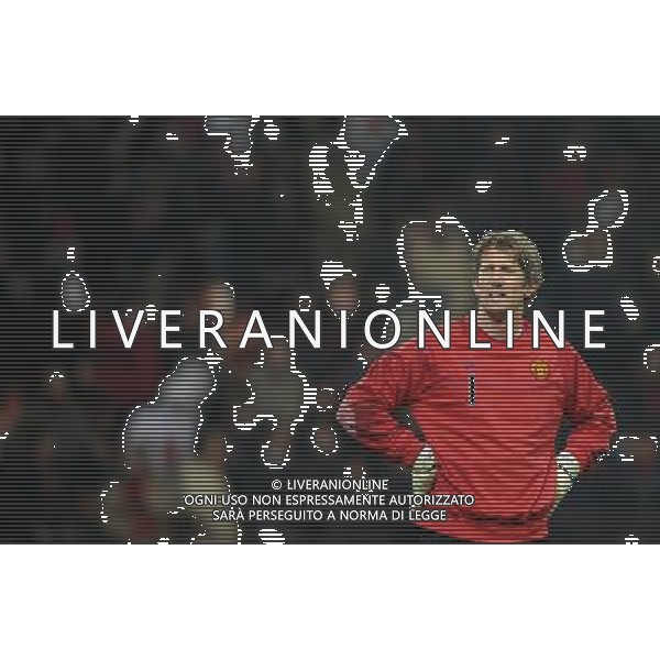 Champions League 2009/2010 Ottavi di Finale Milano - 16.02.2010 Milan-Manchester United Nella Foto:VAN DER SAR EDWIN /Ph.Vitez-Ag. Aldo Liverani