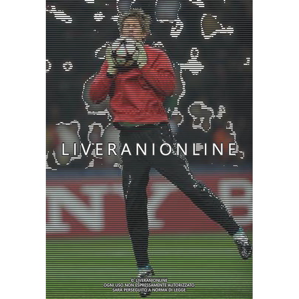 Champions League 2009/2010 Ottavi di Finale Milano - 16.02.2010 Milan-Manchester United Nella Foto:VAN DER SAR EDWIN /Ph.Vitez-Ag. Aldo Liverani