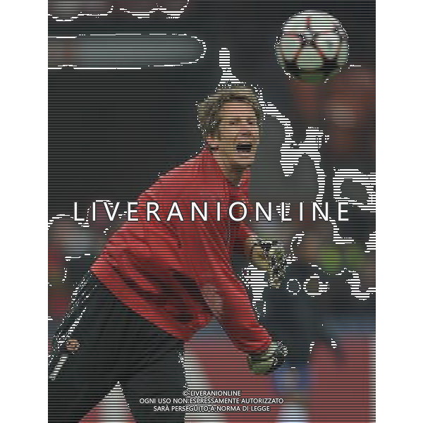 Champions League 2009/2010 Ottavi di Finale Milano - 16.02.2010 Milan-Manchester United Nella Foto:VAN DER SAR EDWIN /Ph.Vitez-Ag. Aldo Liverani